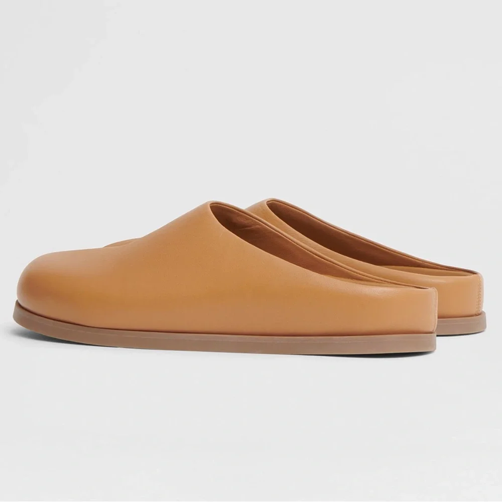 MANSUR GAVRIEL Lambskin Leather Everyday Mules - Picture 4 of 15
